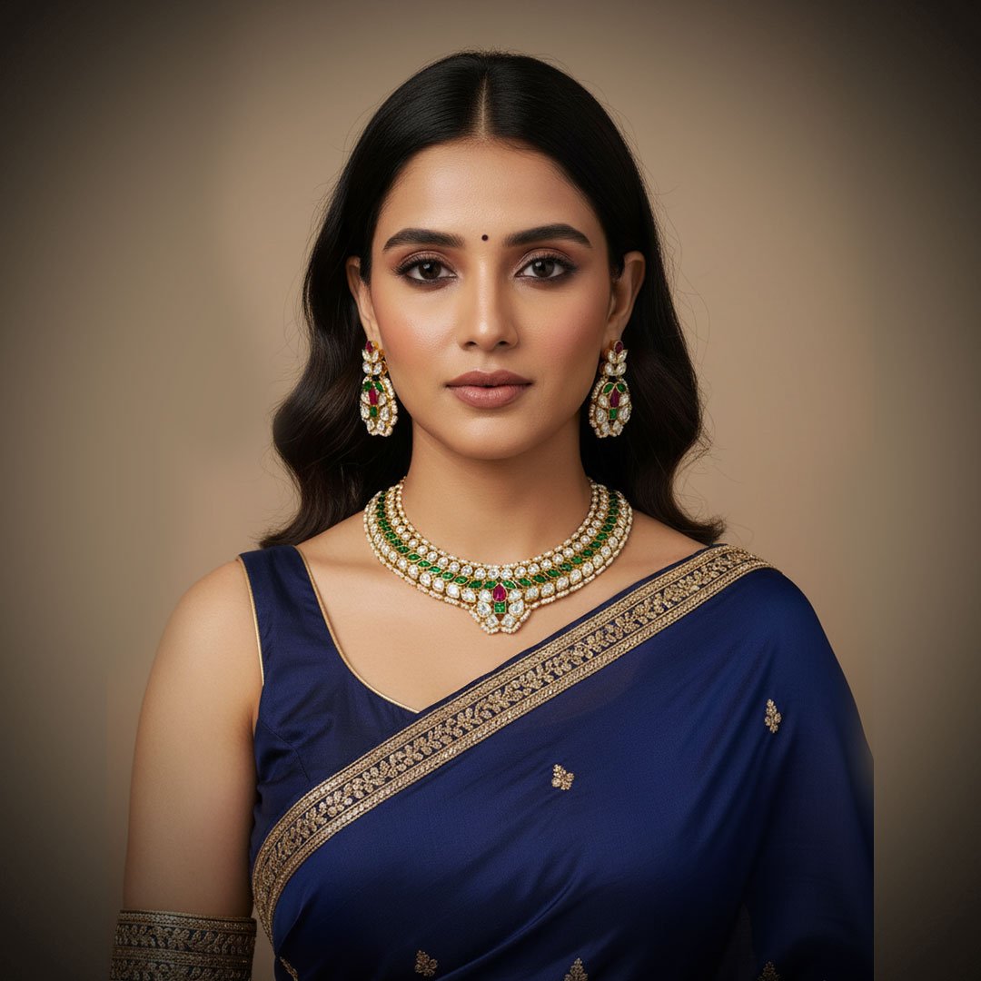 Emerald-Crimson-Elegance-Set