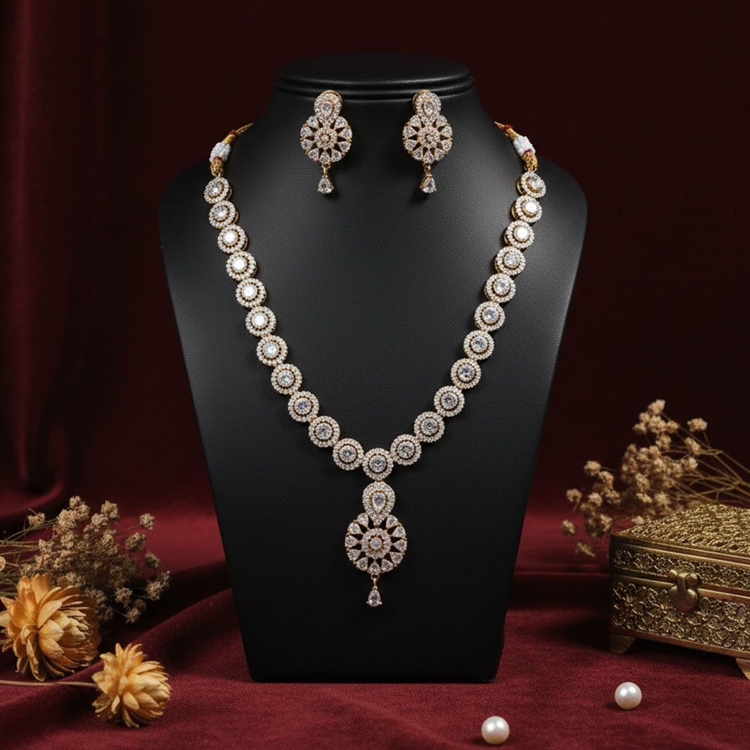 Kundan Floral Cascade