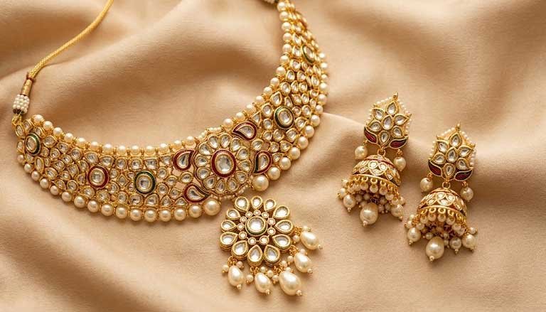 imitation bridal jewellery under 5000