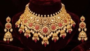 kundan bridal necklace set