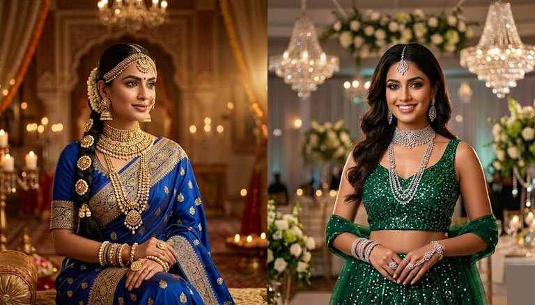 Kundan vs American Diamond Jewelry