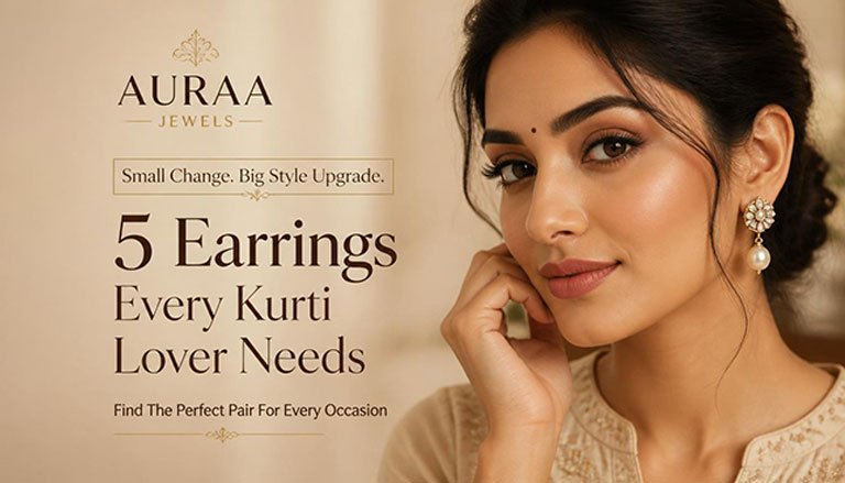 5 Earrings That Instantly Lift Your Simple Kurti
